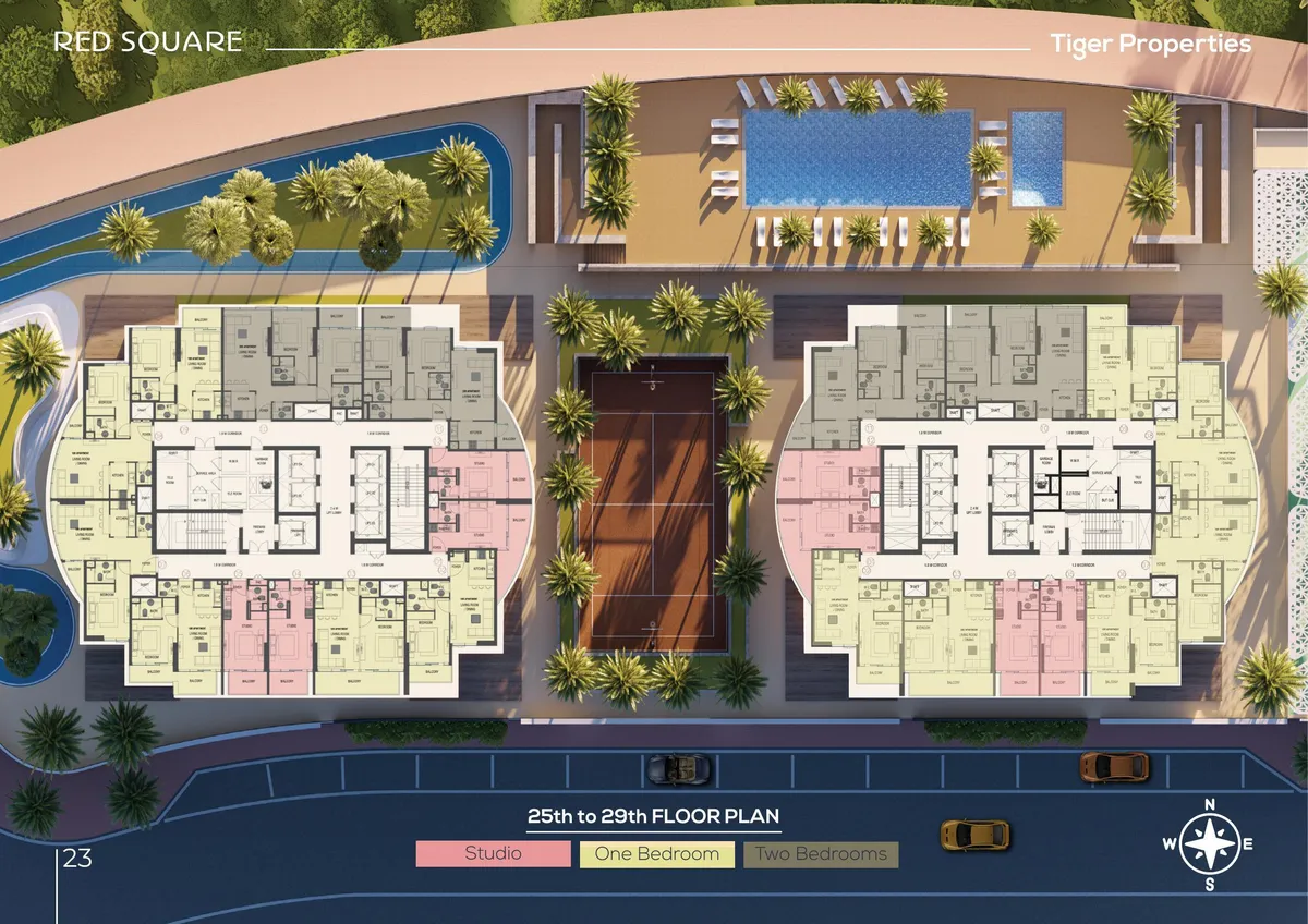 Red Square Tower image