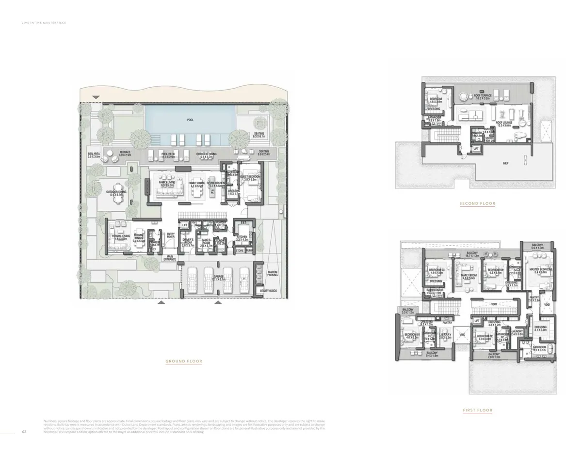 Palm Jabal Ali Fronds K L M N O P image