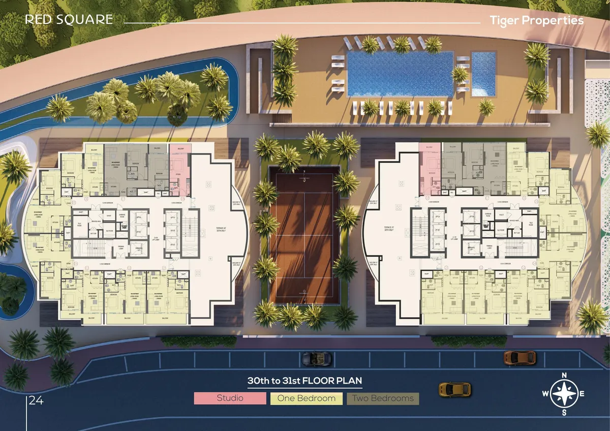 Red Square Tower image