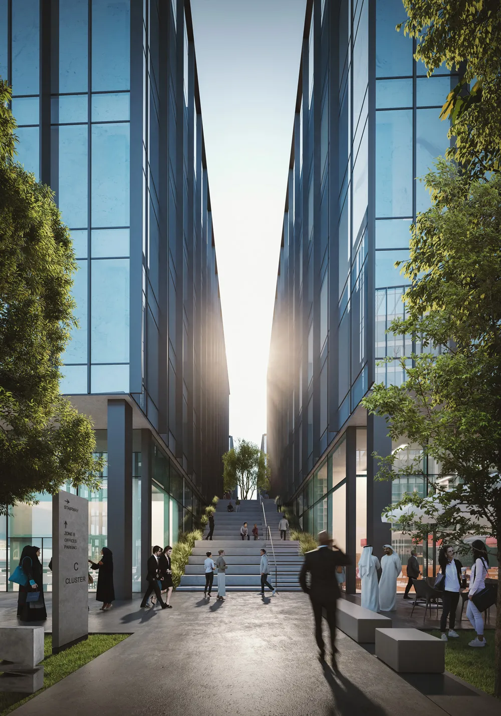 Central Business District (CBD) Aljada image