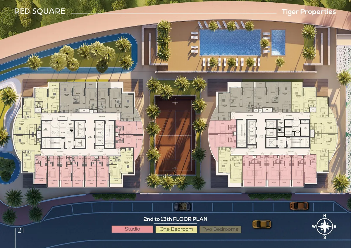 Red Square Tower image