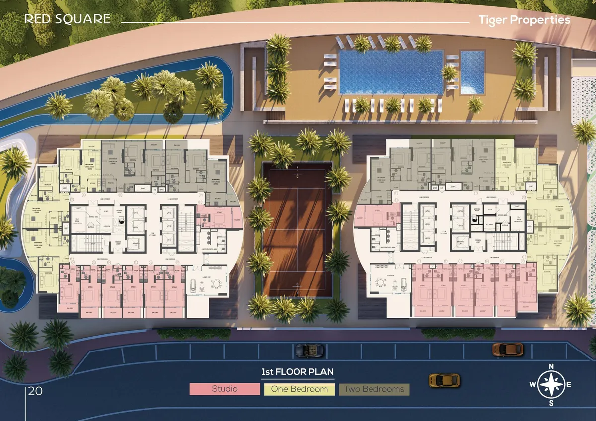 Red Square Tower image