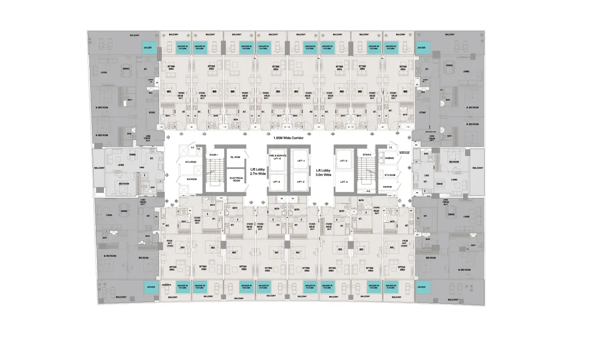 Binghatti Trillionaire Residences image