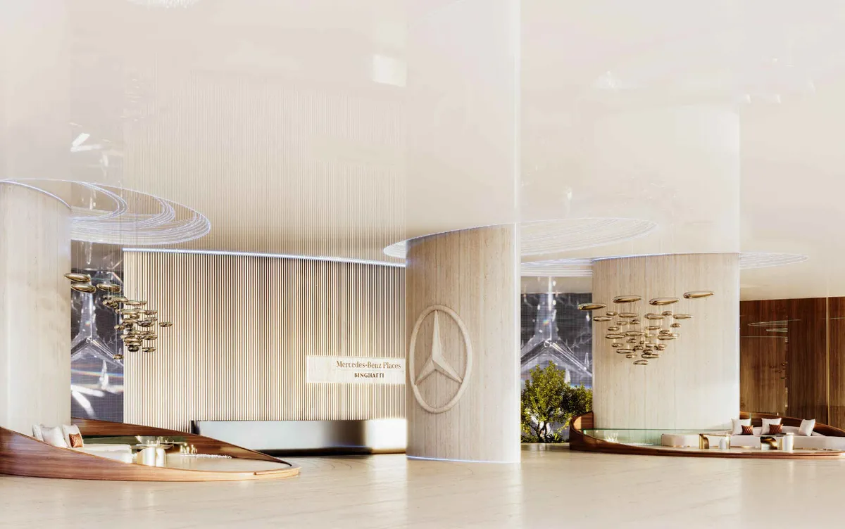 Mercedes Benz Places by Binghatti image