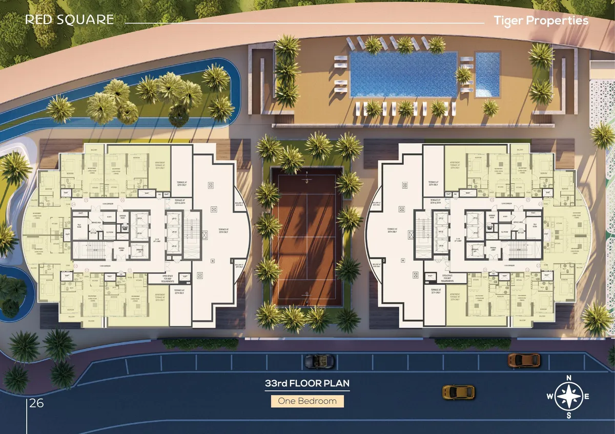 Red Square Tower image