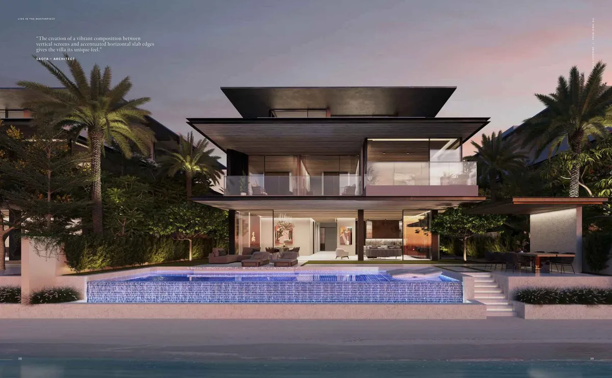 Palm Jabal Ali Fronds K L M N O P image