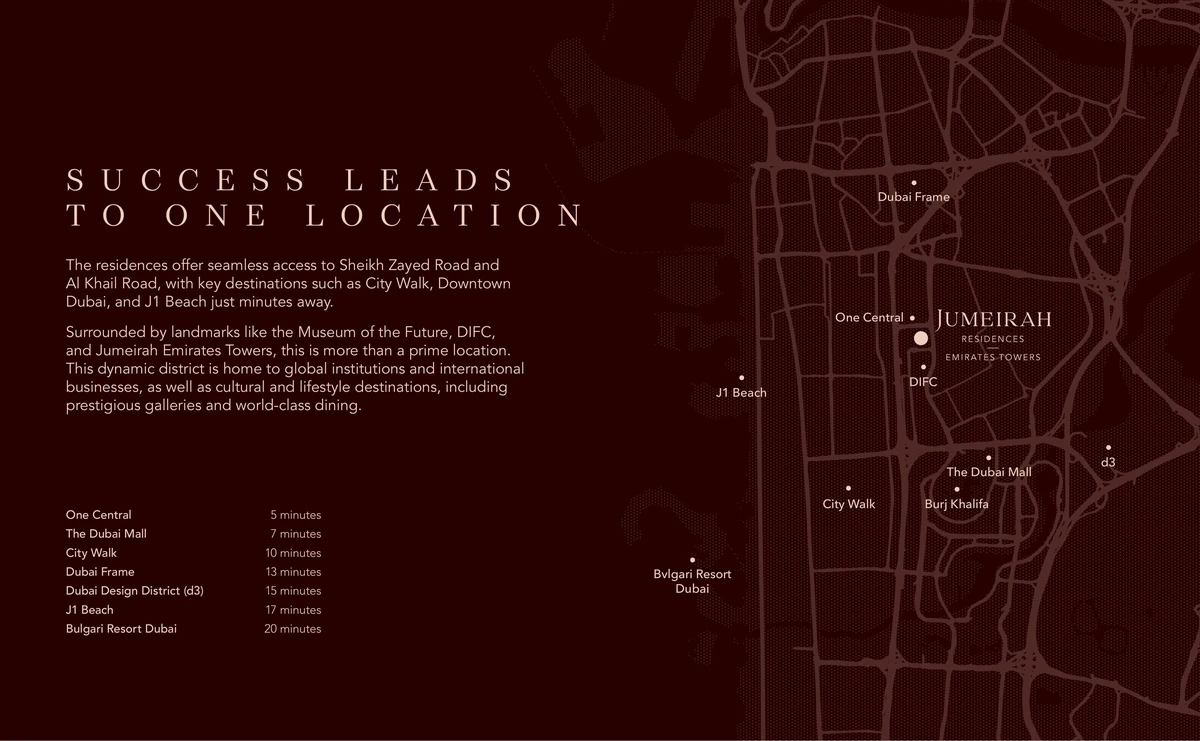 Jumeirah Residences at Emirates Tower B