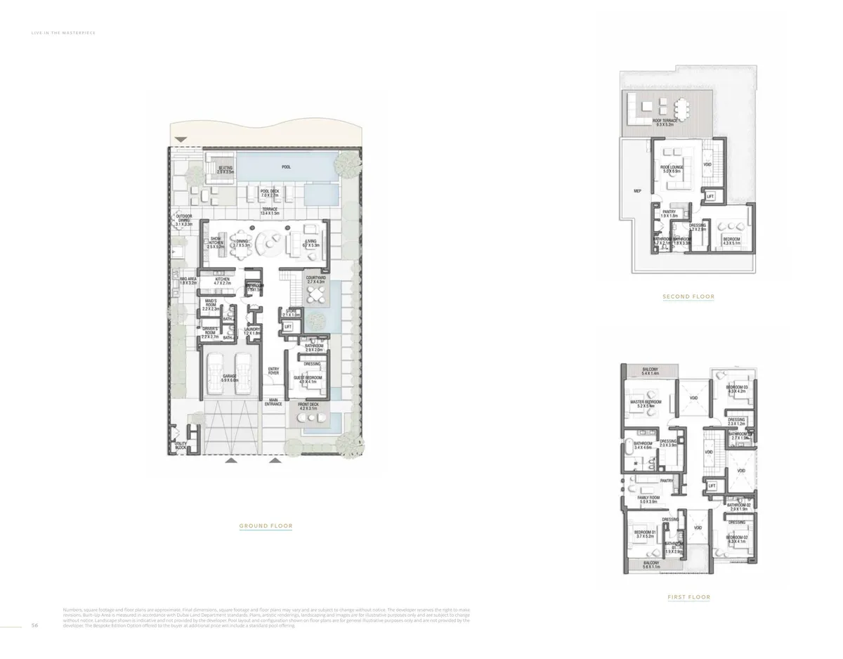 Palm Jabal Ali Fronds K L M N O P image