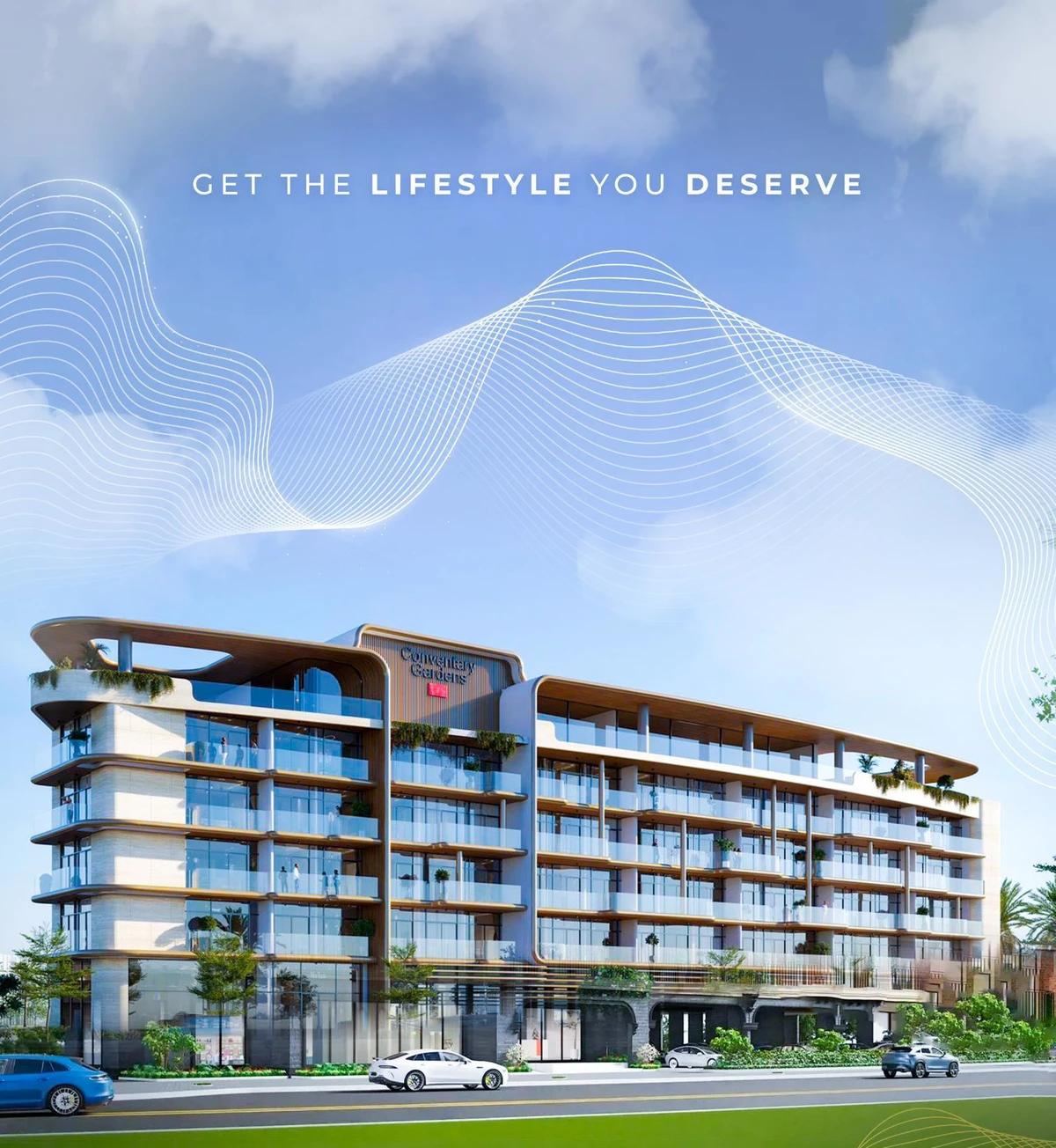 Coventry Gardens - Off-Plan Property in Dubai Land Residence Complex