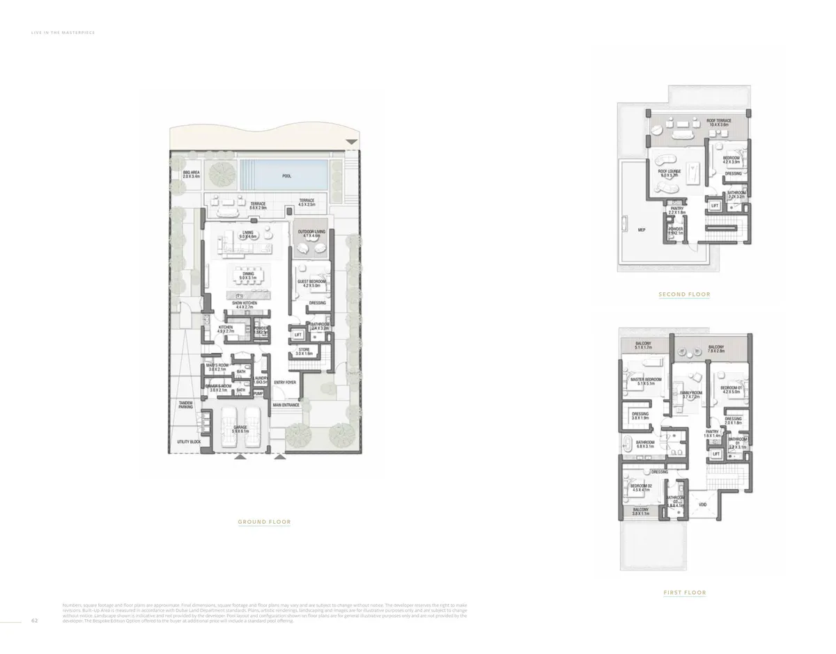 Palm Jabal Ali Fronds K L M N O P image