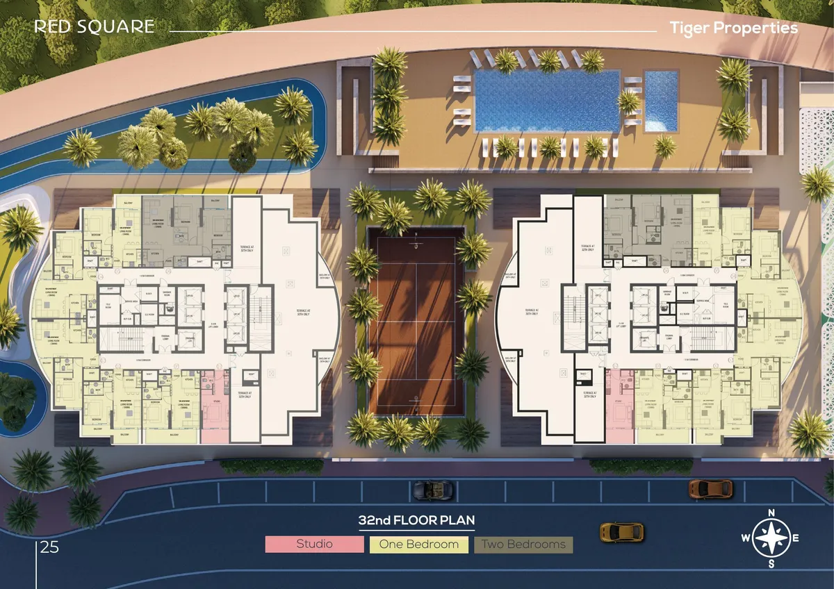 Red Square Tower image