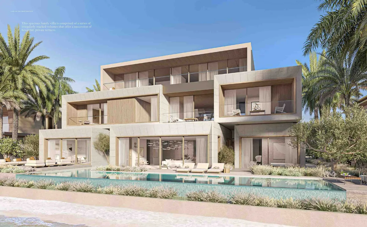 Palm Jabal Ali Fronds K L M N O P image